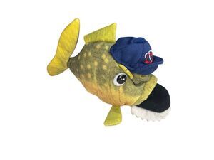 Genuine Merchandise Minnesota Twins Fish Finger Puppet MLB Baseball Plush Collec